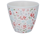 Merla white latte cup fra GreenGate - Tinashjem